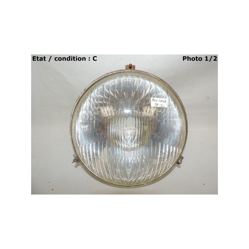 Headlight European Code Equilux SEV MARCHAL 61224803 (3 fixing lugs)