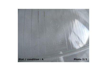 Glace de fermeture de phare gauche CIBIE 170004