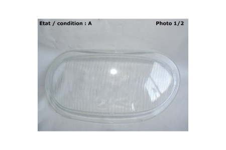 Right closing glass for headlight CIBIE 170003