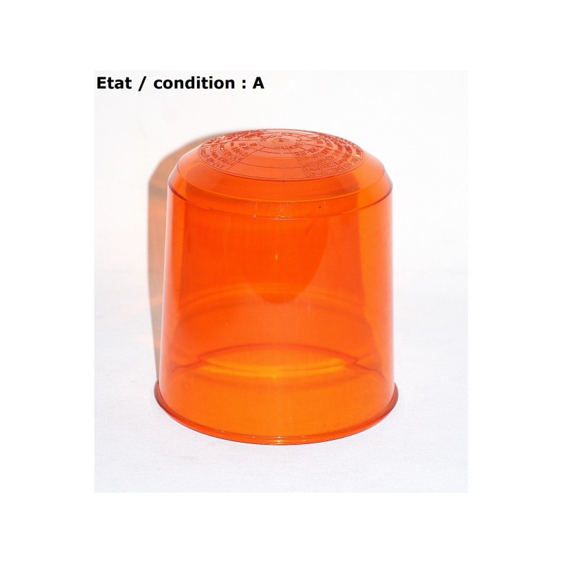 Orange rotating beacon lens SIRENA 71932