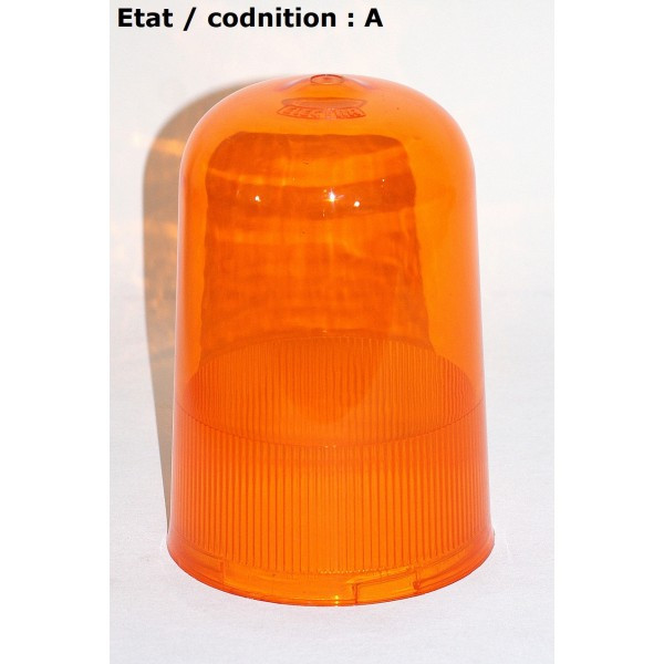 Orange rotating beacon lens Boule Cristal SIRENA 12050