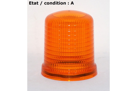 Orange rotating beacon lens Optilux HELLA 9EL856417-021