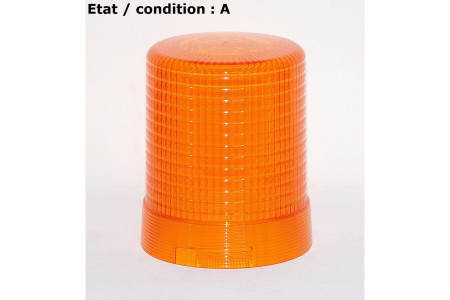 Orange rotating beacon lens HELLA 9EL856418-001