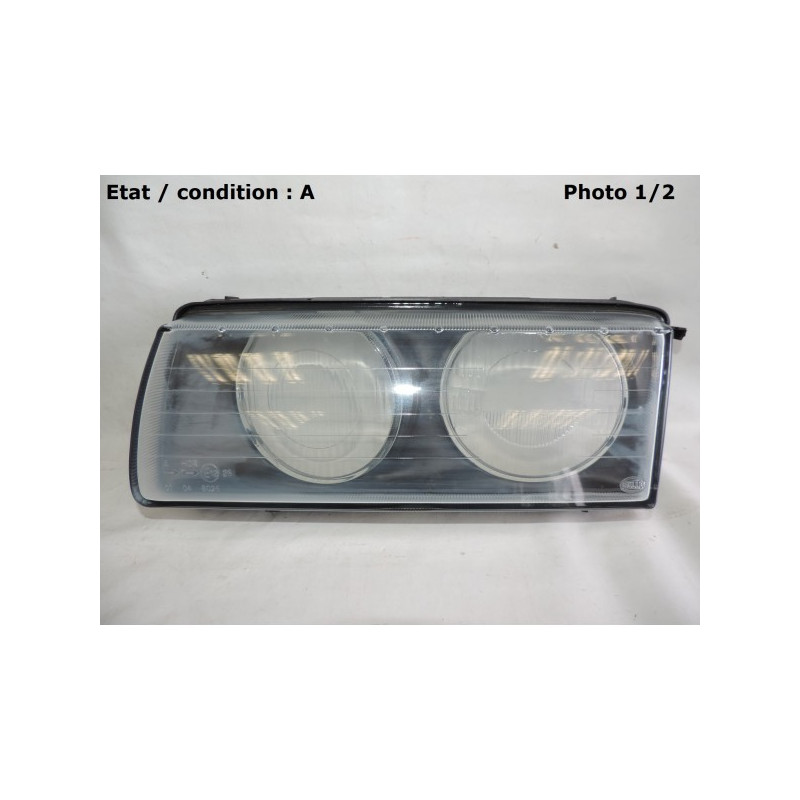 Verre de phare H1 + H1 gauche HELLA 9ES 143409-001