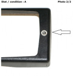 Pair of inox screws 16mm