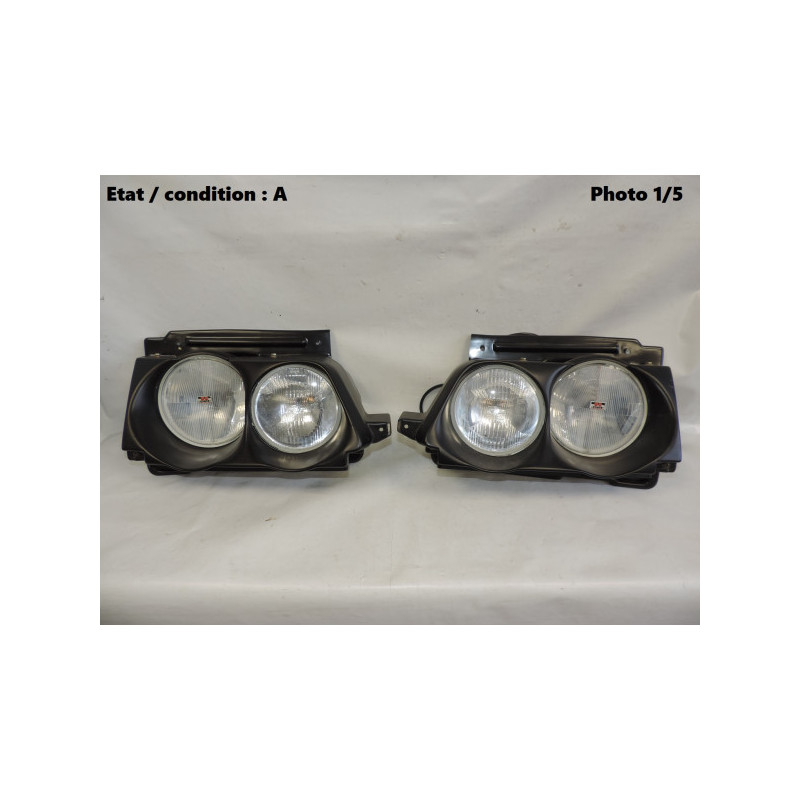 Pair of headlights H1 + H2 MORETTE 8454000
