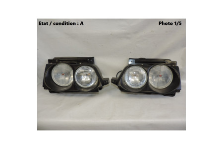 Pair of headlights H1 + H2 MORETTE 8454000