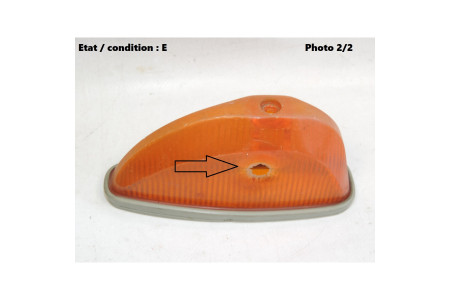 Cabochon feu clignotant latéral