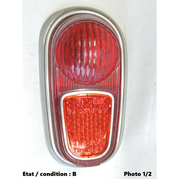 Cabochon feu arrière PK 3685 (TPV 482)