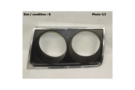 Left double headlight surround
