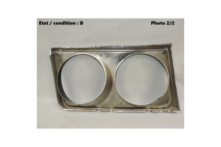 Left double headlight surround