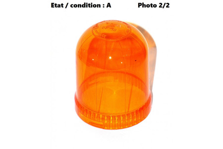 Orange rotating beacon lens SIRENA 71932