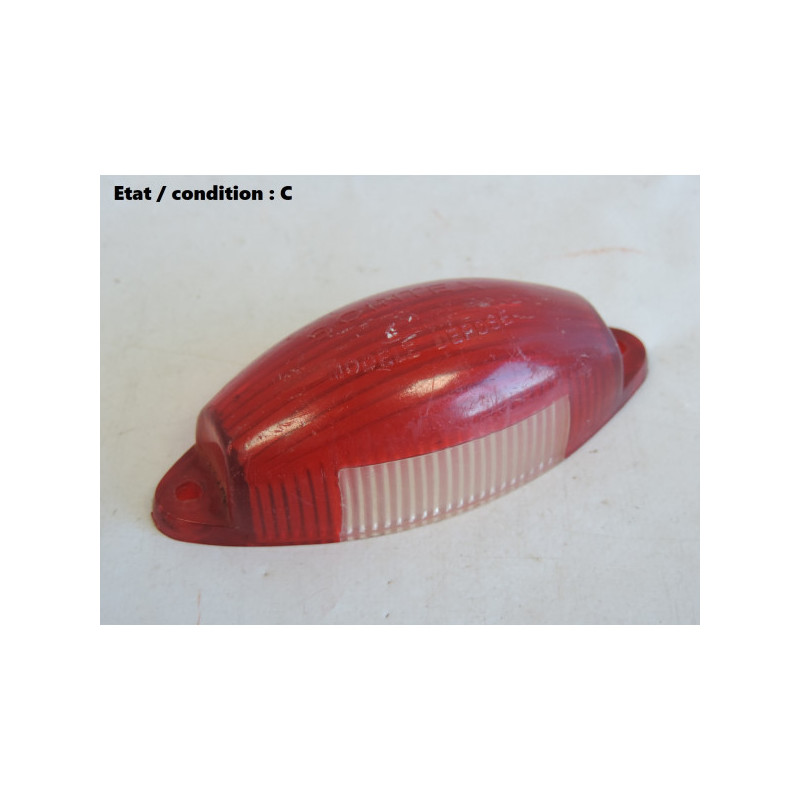 Taillight + licence plate light lens SCINTEX STL STL RP2