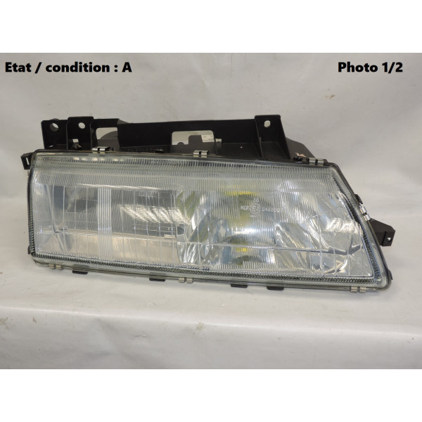 Left headlight H1 + H1 VALEO 085617 (yellow)