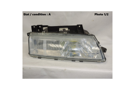 Left headlight H1 + H1 VALEO 085617 (yellow)