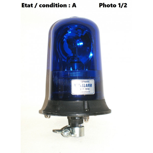 Blue rotating beacon AJBA GF10