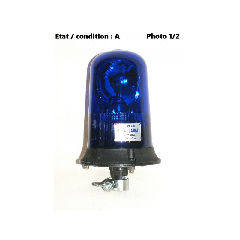 Blue rotating beacon AJBA GF10