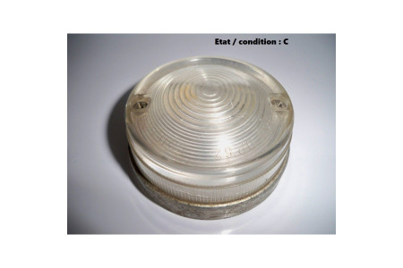 RENAULT R8 - Cabochon feu avant PK 6737 (cristal)