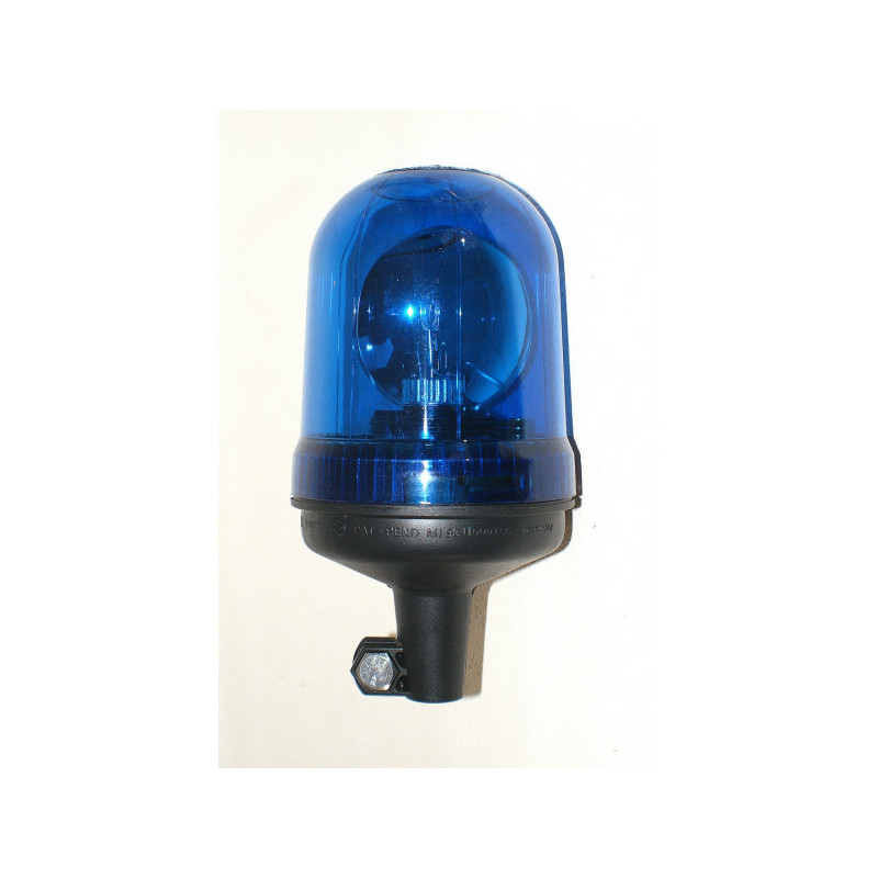 Feu gyrophare bleu complet 12V AJBA GF10