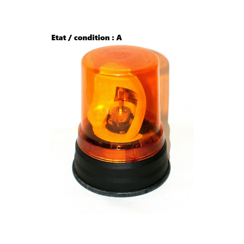 Complete orange rotating beacon 12V SEV MARCHAL 64661012