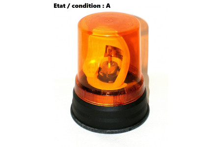 Complete orange rotating beacon 12V SEV MARCHAL 64661012