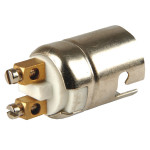 Bulb holder BA20d + BA15s