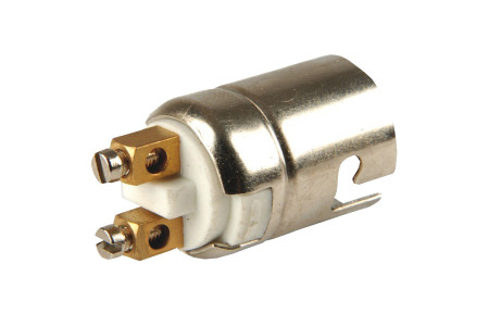 Bulb holder BA20d + BA15s