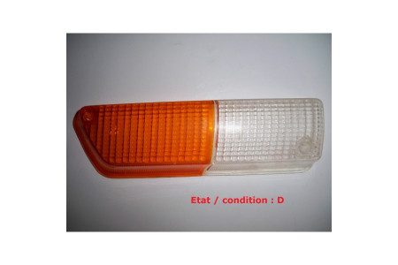 RENAULT R20, R30 - Right front light indicator lens CIBIE 5076D