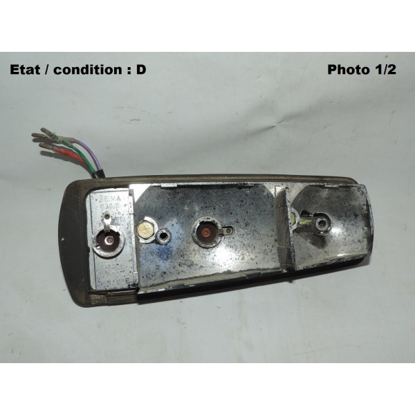 Platine feu arrière droit SEIMA 637D (chromé)