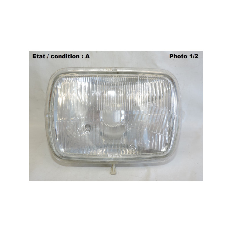 Headlight European Code SEIMA 19010 (rectangular)