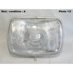 Headlight European Code SEIMA 19010 (rectangular)