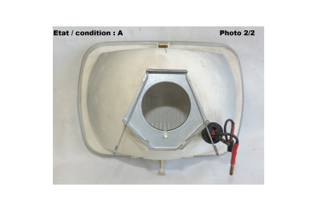 Headlight European Code SEIMA 19010 (rectangular)