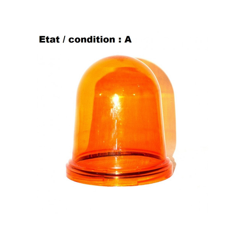 Orange rotating beacon lens Optilux HELLA 9EL856417-021