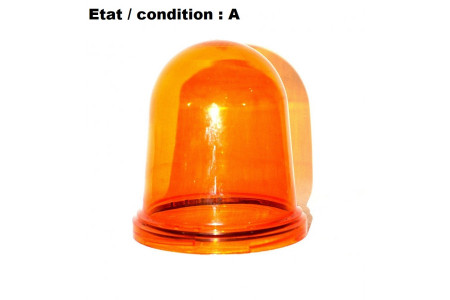 Orange rotating beacon lens Optilux HELLA 9EL856417-021
