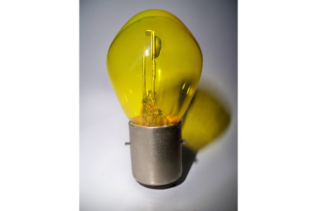 Lampe Code 6V 18/18W BA20d jaune