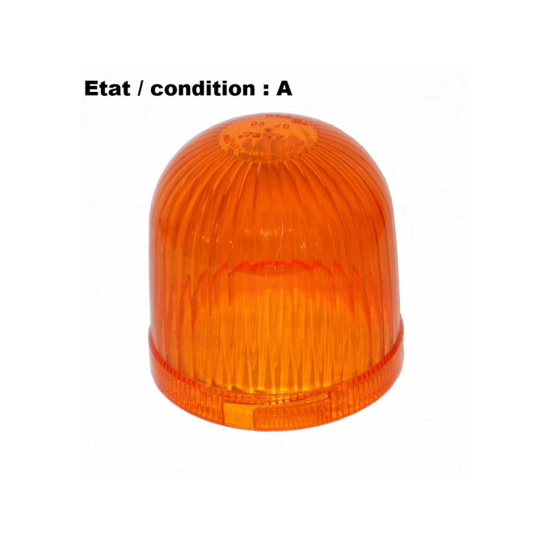 Orange rotating beacon lens Megalux AJBA 80211