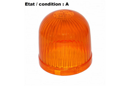 Orange rotating beacon lens Megalux AJBA 80211