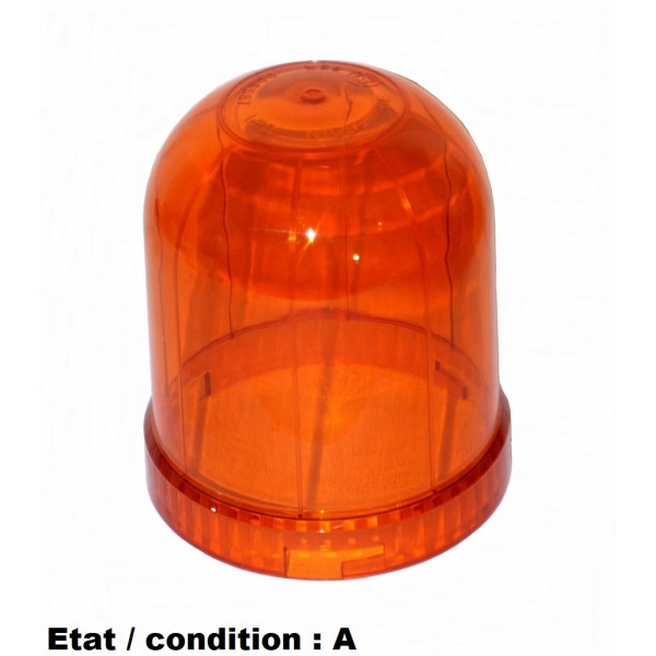 Cabochon feu gyrophare orange NICAR GLL