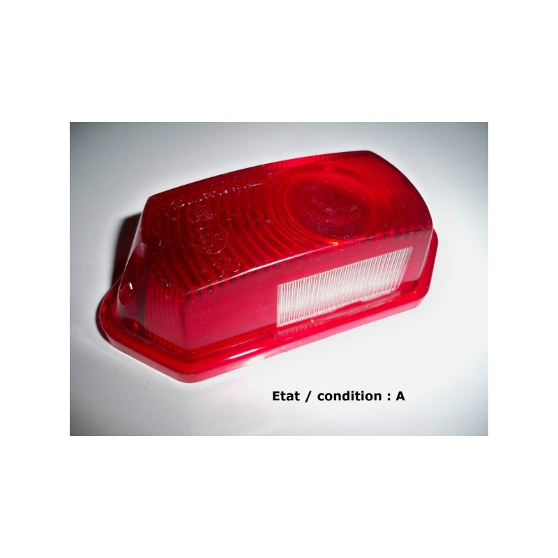 Cabochon feu rouge + éclairage plaque immatriculation AUTEROCHE 100