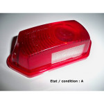 Red taillight + licence plate light lens AUTEROCHE 242M