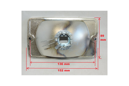 White spotlight headlight SIEM 14710