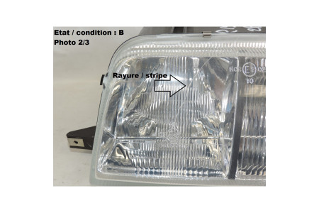 Left headlight H4 + H1 CIBIE VALEO 063031