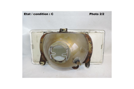 Left headlight European Code SEV MARCHAL 61842667