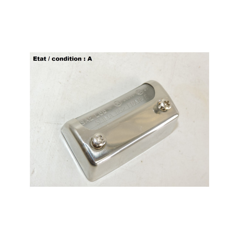 Licence plate light lens SEIMA 864 (chromed)