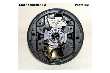 Complete orange rotating beacon 24V on pole SEV MARCHAL 64663012