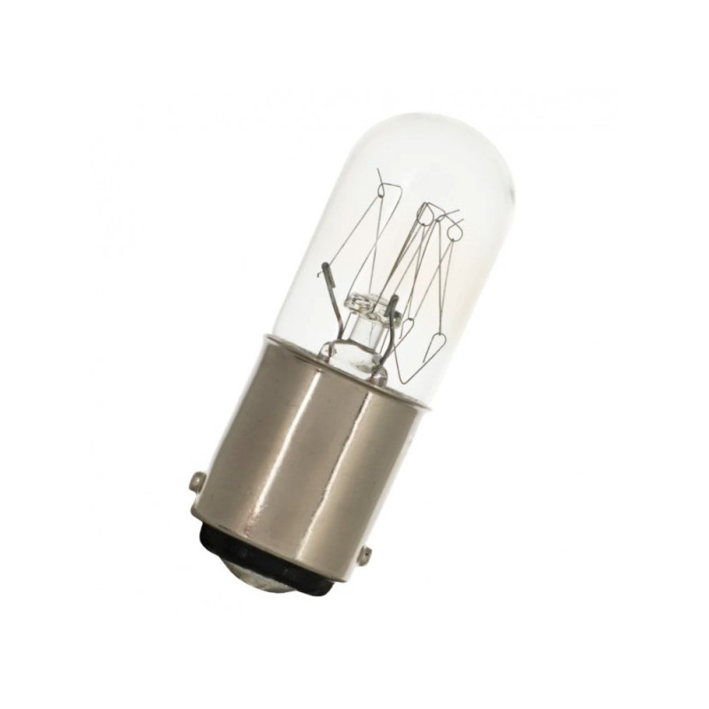 Lampe tube 42V 5W BA15d ergots symétriques 52x16