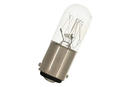 Lampe tube 42V 5W BA15d ergots symétriques 52x16
