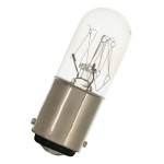 Bulb stop 24V 21W BA15d symmetrical studs (smooth)
