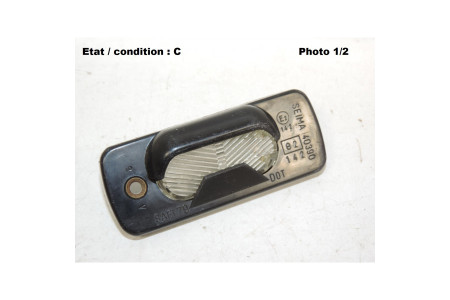 License plate light lens SEIMA 40400