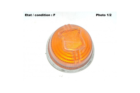 Cabochon feu position aile latéral PK 4125 (orange)